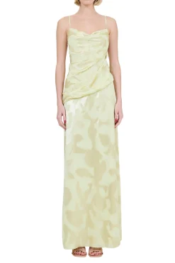 SIMKHAI Jessa Draped Gown | Maxi | Dresses