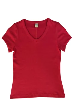 FLORE FLORE Jill Baby Tee in Raspberry | Shirts & Tops
