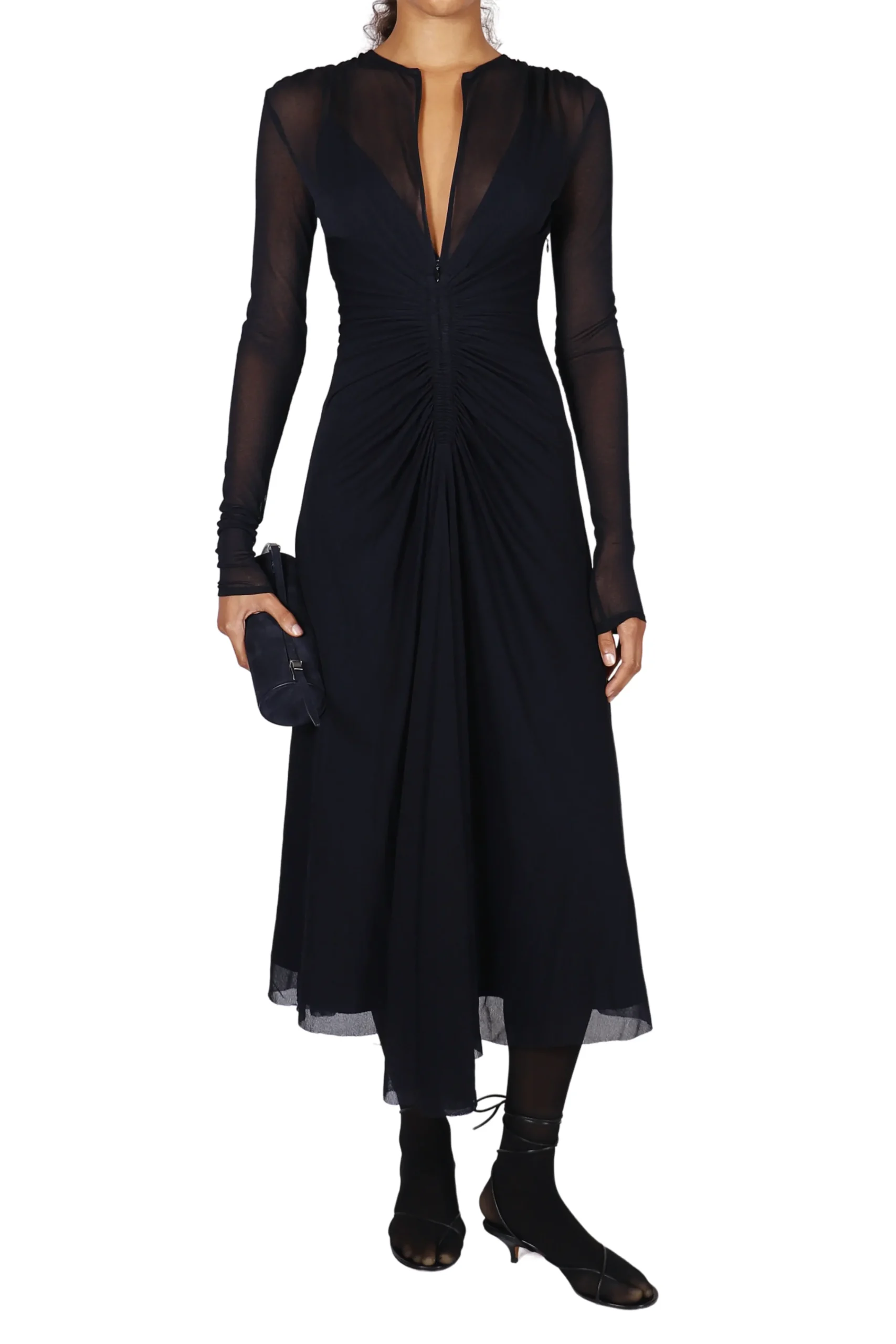 PROENZA SCHOULER Kerstin Dress in Crepe Jersey | Midi | Dresses