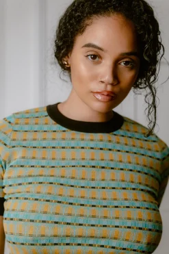 ZANKOV Leo Stripe Wool Sweater | Shirts & Tops