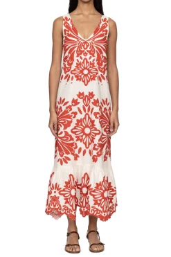 SEA NEW YORK Liliana Applique Maxi Tank Dress | Day | Maxi