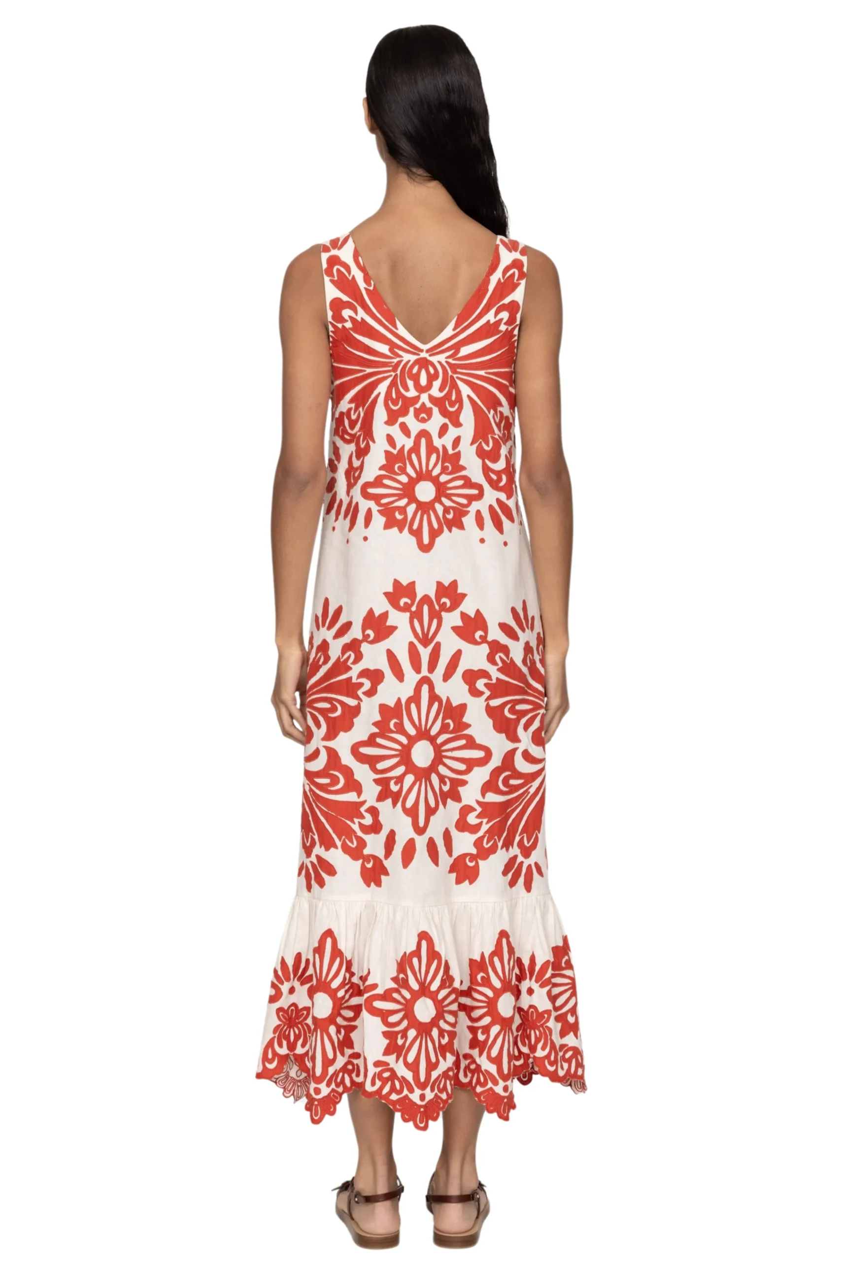 SEA NEW YORK Liliana Applique Maxi Tank Dress | Day | Maxi