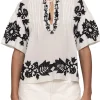 SEA NEW YORK Liliana Applique Top | Shirts & Tops