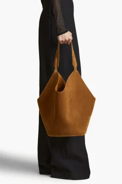 KHAITE Lotus Medium Tote in Mud | Shoulder Bags