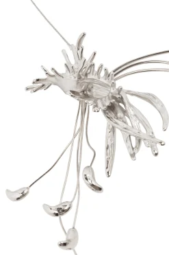 DRIES VAN NOTEN Metal Flower Necklace | Necklaces