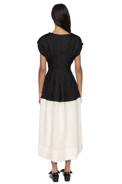SEA NEW YORK Nicola Ramie Tank Midi Dress | Midi | Cocktail