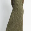 DIOTIMA Nina Crystal Knit Gown | Maxi | Black Tie