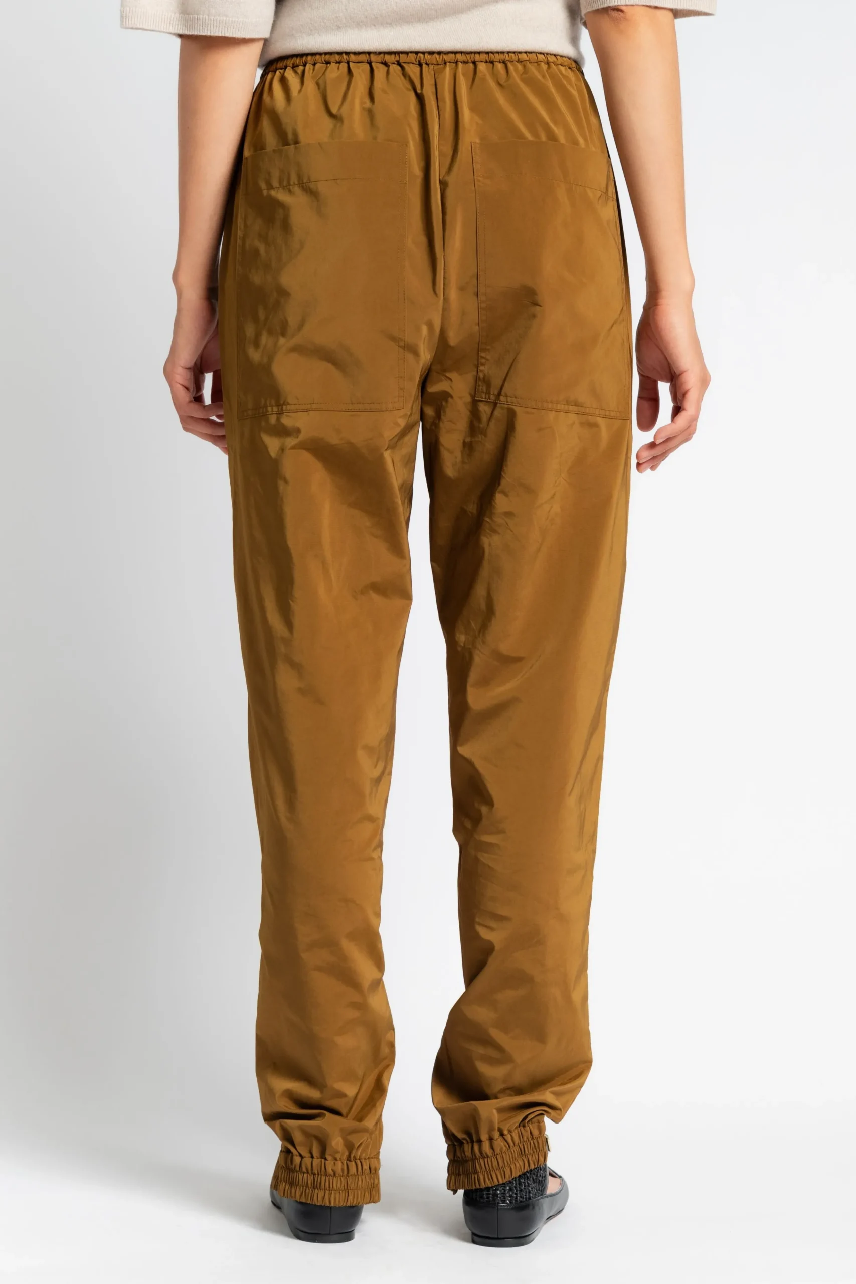 TIBI Nylon Zipper Jogger | Pants