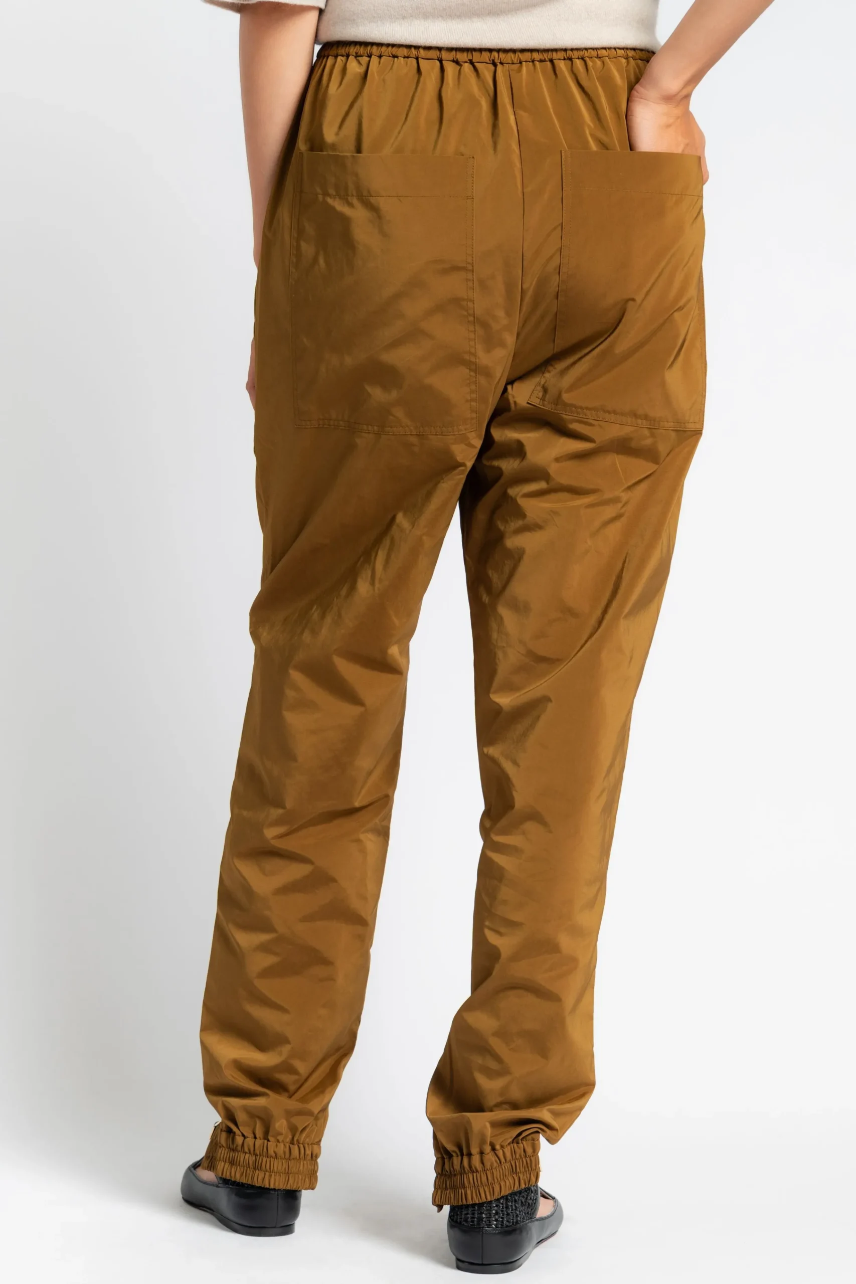 TIBI Nylon Zipper Jogger | Pants
