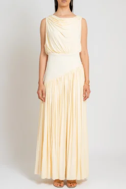 ABADIA Off The Shoulder Drape Dress | Maxi | Dresses