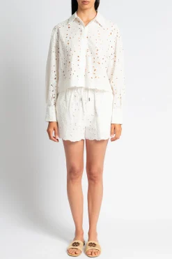 SIMKHAI Penelope Long Sleeve Shirt | Statement Sets | Shirts & Tops