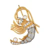 BEGUM KHAN Prawn Crystal Earcuff | Earrings | Fine Jewelry