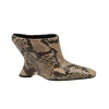 DRIES VAN NOTEN Pull Python Mules | Pumps