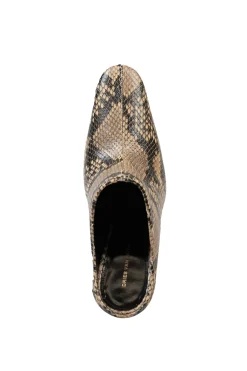 DRIES VAN NOTEN Pull Python Mules | Pumps