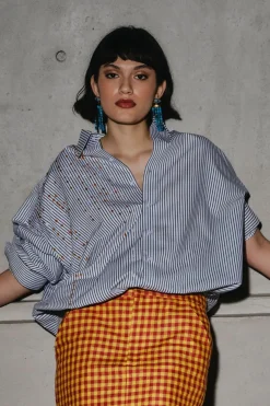 ZANKOV Raiven Stripe Shirt | Statement Sets | Shirts & Tops