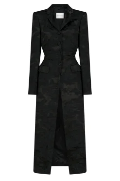 DRIES VAN NOTEN Rilly Jacquard Coat | Coats & Jackets