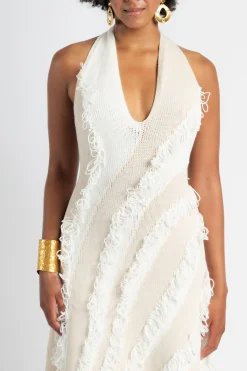 DIOTIMA Roaring Fringe Gown | Maxi | Black Tie