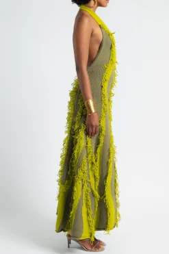 DIOTIMA Roaring Fringe Gown | Maxi | Black Tie