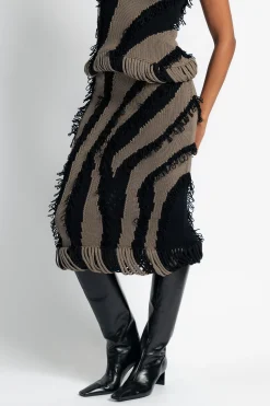 DIOTIMA Roaring Fringe Skirt in | Statement Sets | Skirts & Shorts