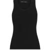 PROENZA SCHOULER Roberts Knit Tank in Matte Viscose Rib | Shirts & Tops