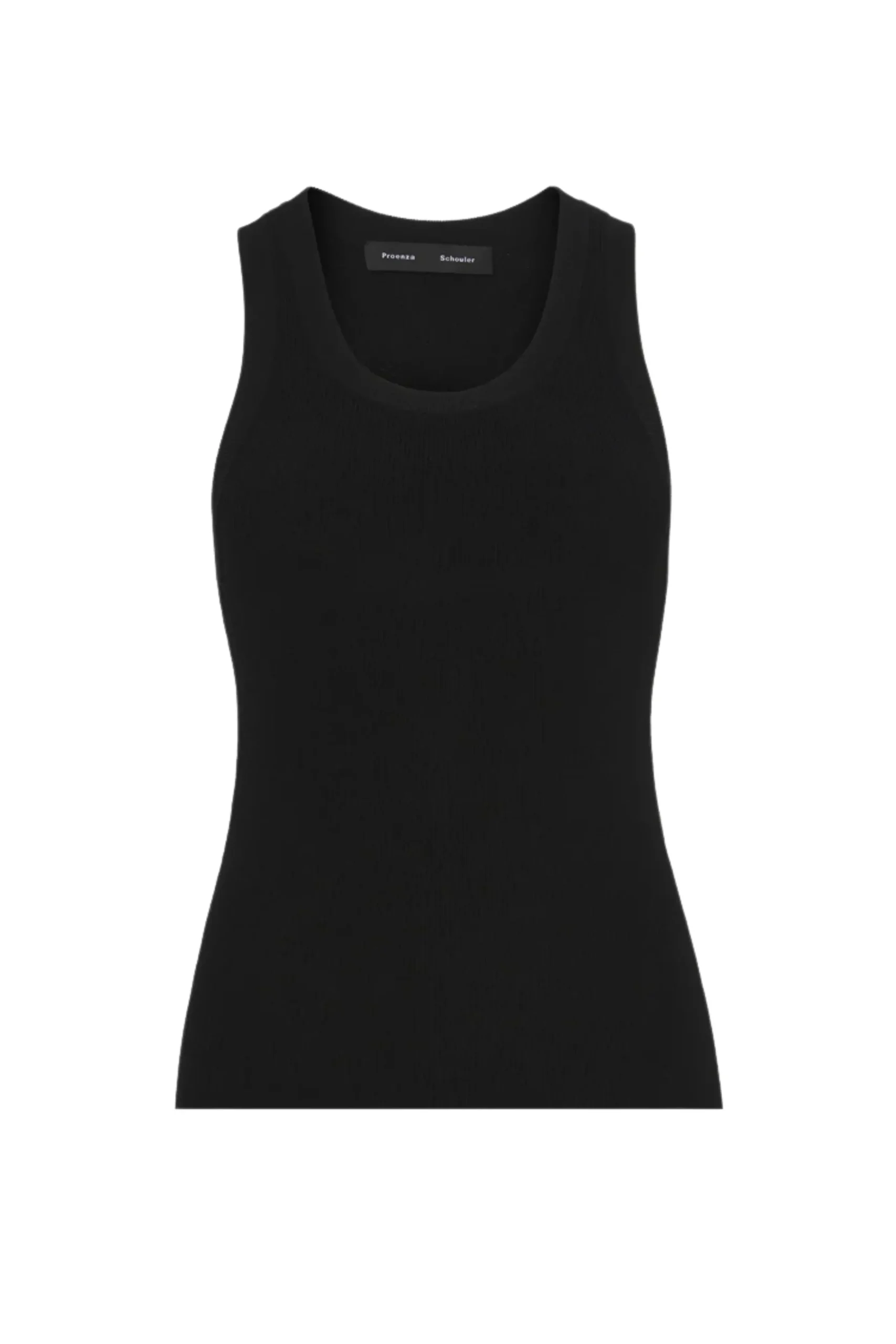 PROENZA SCHOULER Roberts Knit Tank in Matte Viscose Rib | Shirts & Tops