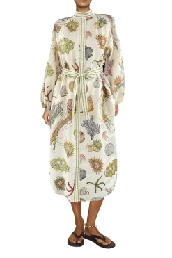 ALEMAIS Sea House Shirtdress | Midi | Day