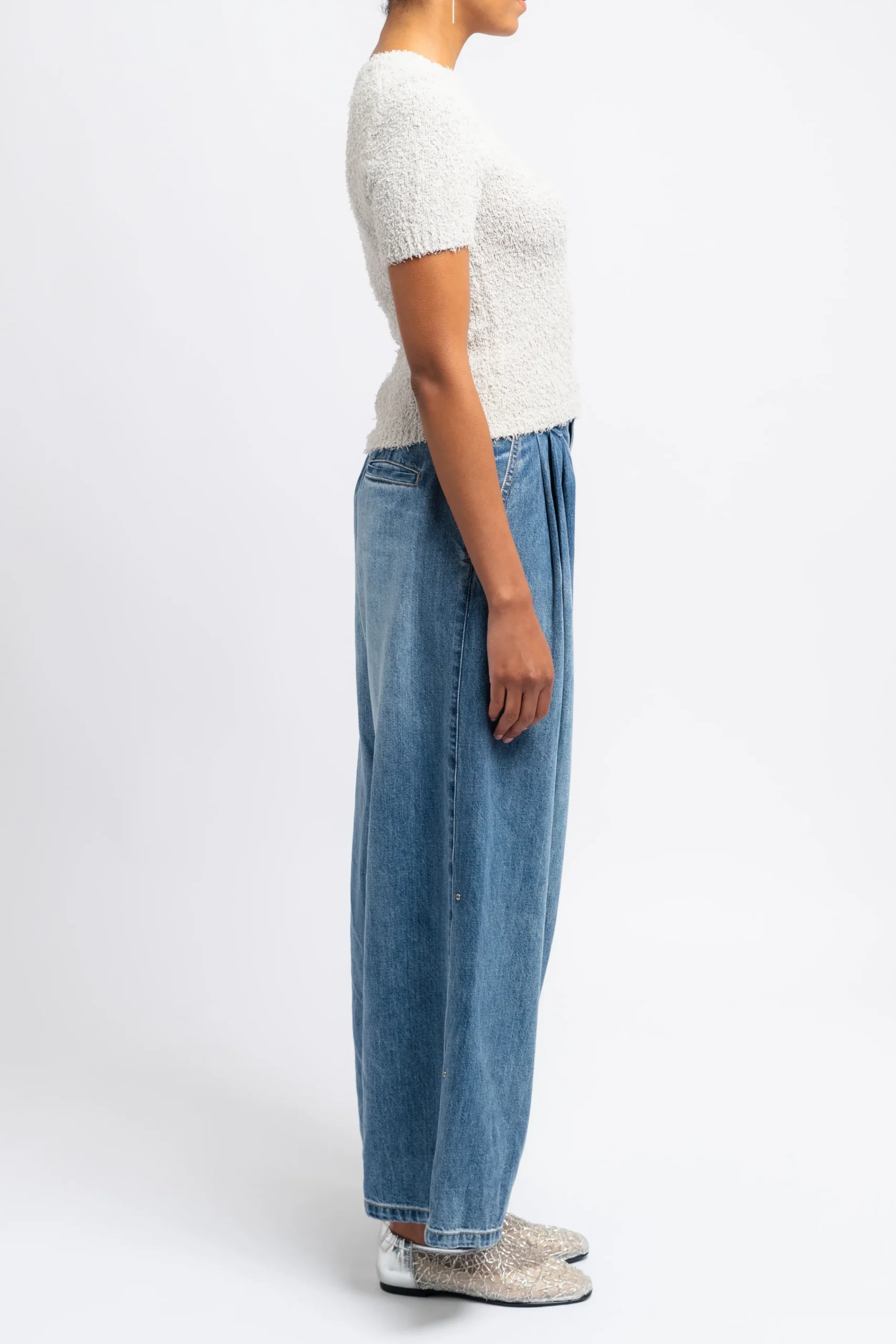 TIBI Serviette Baby Tee | Shirts & Tops