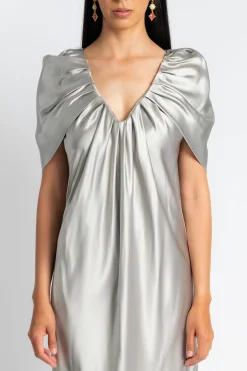MARINA MOSCONE Sheath Dress | Midi | Black Tie