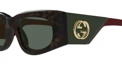 GUCCI Shiny Dark Havana Sunglasses | Sunglasses