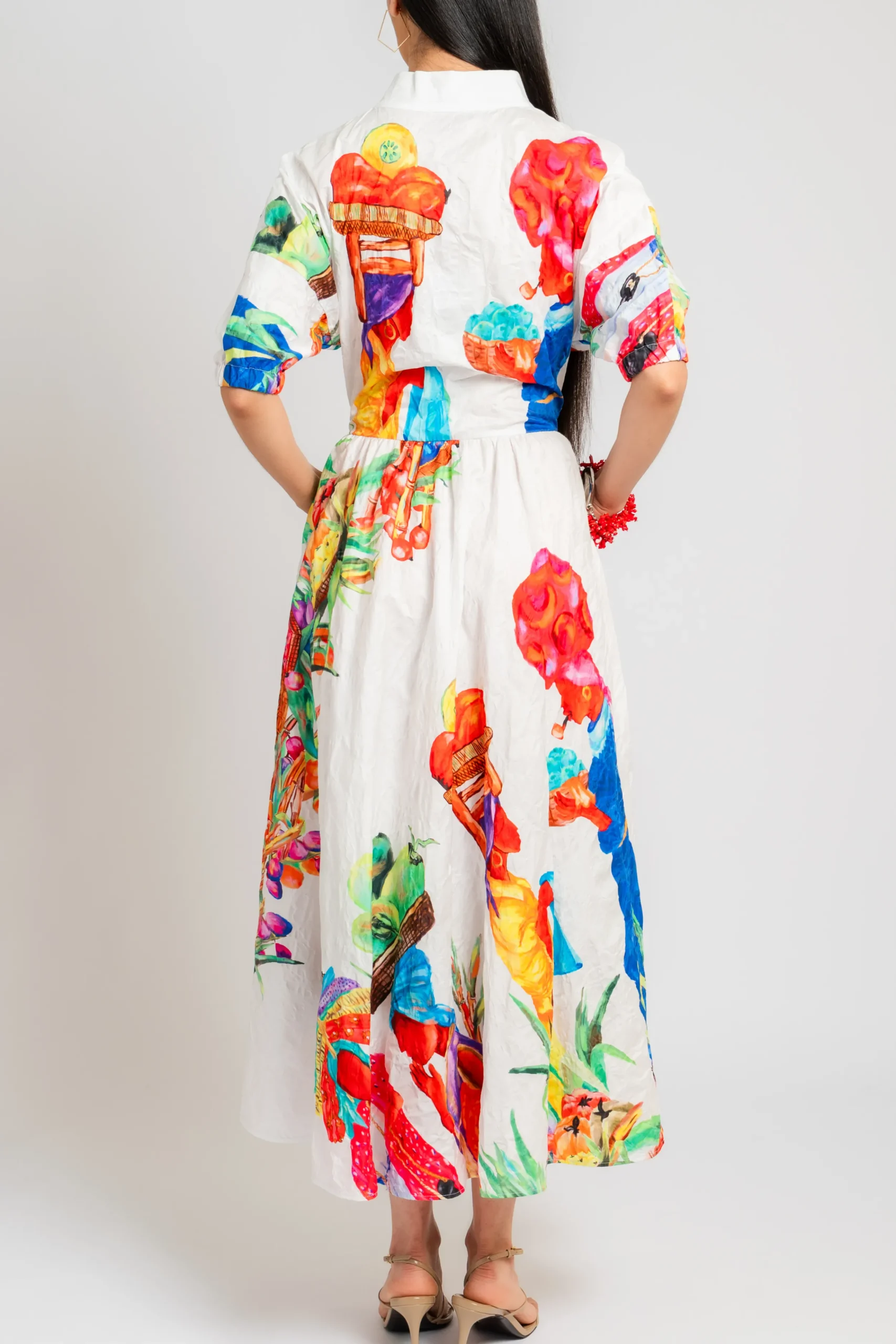 STELLA JEAN Shirt Dress | Midi | Day