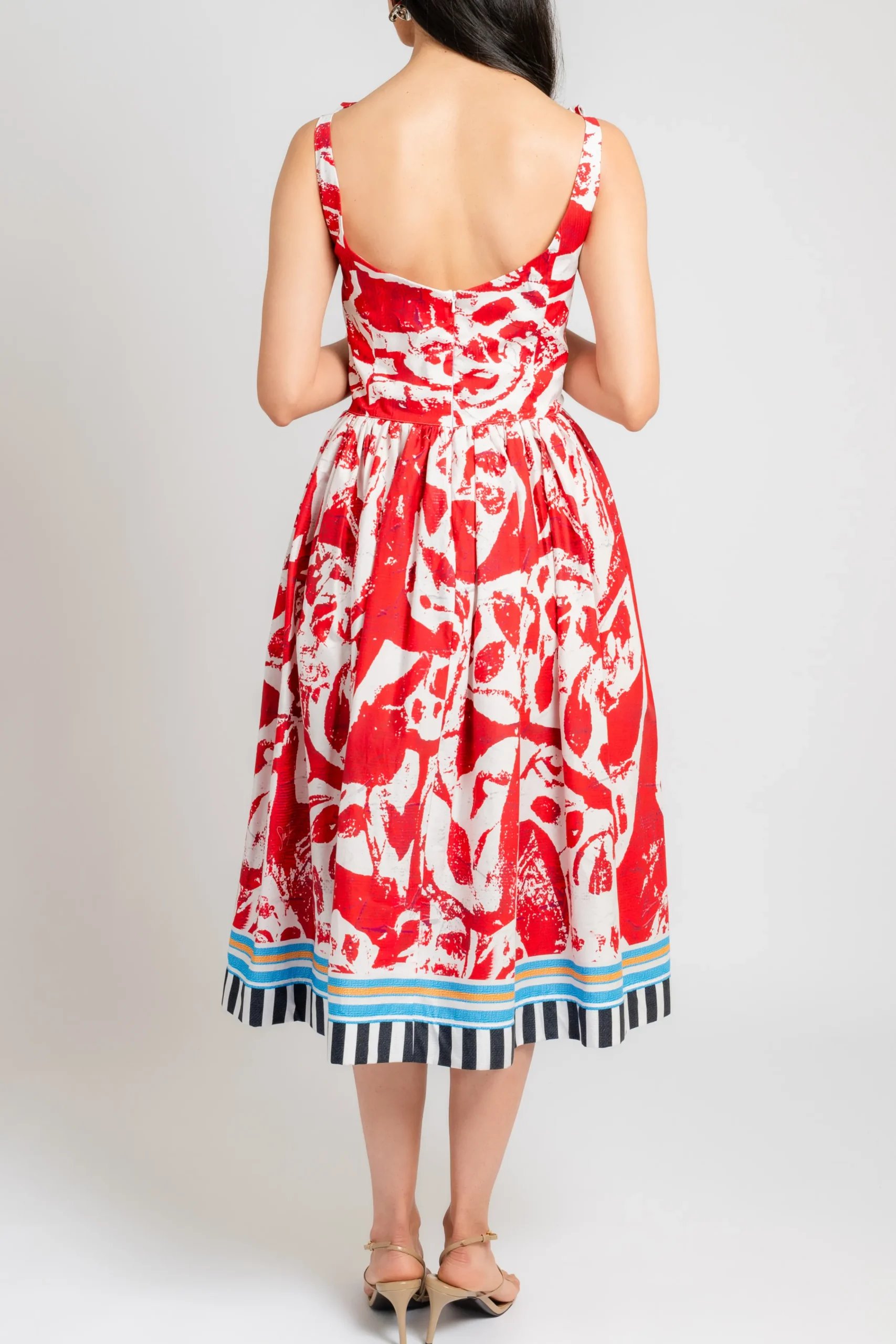STELLA JEAN Shoulder Tie Dress | Midi | Day