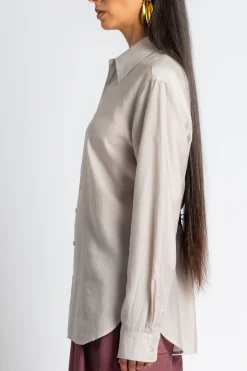 TIBI Silk Voile Charlie Men's Slim Shirt | Shirts & Tops