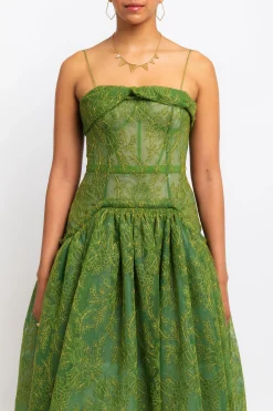 ERDEM Sleeveless Full Skirt Midi Dress | Midi | Black Tie