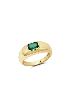 GABRIELA ARTIGAS Small Balloon Ring with Emerald | Rings | Fine Jewelry