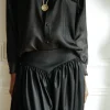 DIOTIMA Stand Collar Shirt | Shirts & Tops
