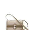 SAVETTE Symmetry 19 Handbag in Herringbone Linen | Shoulder Bags