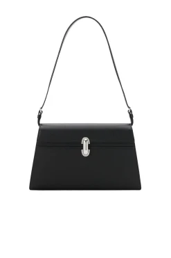 SAVETTE Symmetry Shoulder Bag In Grained Calf Leather | Shoulder Bags