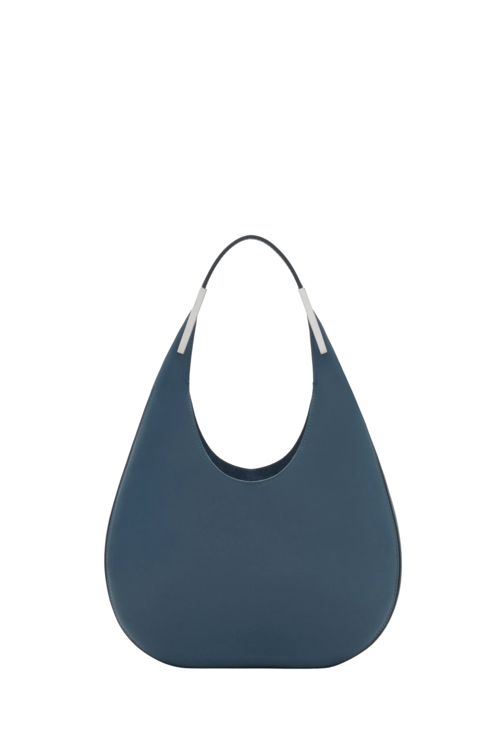 SAVETTE The Small Florence Hobo In Smooth Calf Leather | Shoulder Bags