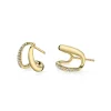 GABRIELA ARTIGAS Twin Tusk Earrings with Pave | Earrings | Fine Jewelry