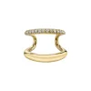 GABRIELA ARTIGAS Twin Tusk Pave Ear Cuff | Earrings | Fine Jewelry