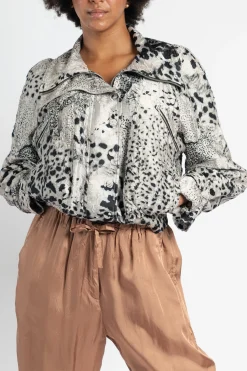 DRIES VAN NOTEN Vida Crushed Bomber Jacket | Coats & Jackets
