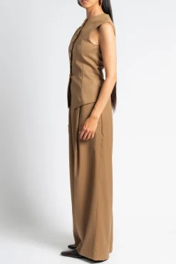 SLOAN Wide Leg Pleated Trouser | Pants | Statement Sets