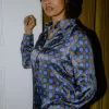 CHRISTOPHER JOHN ROGERS Wiggle Dot Slim Shirt | Statement Sets | Shirts & Tops