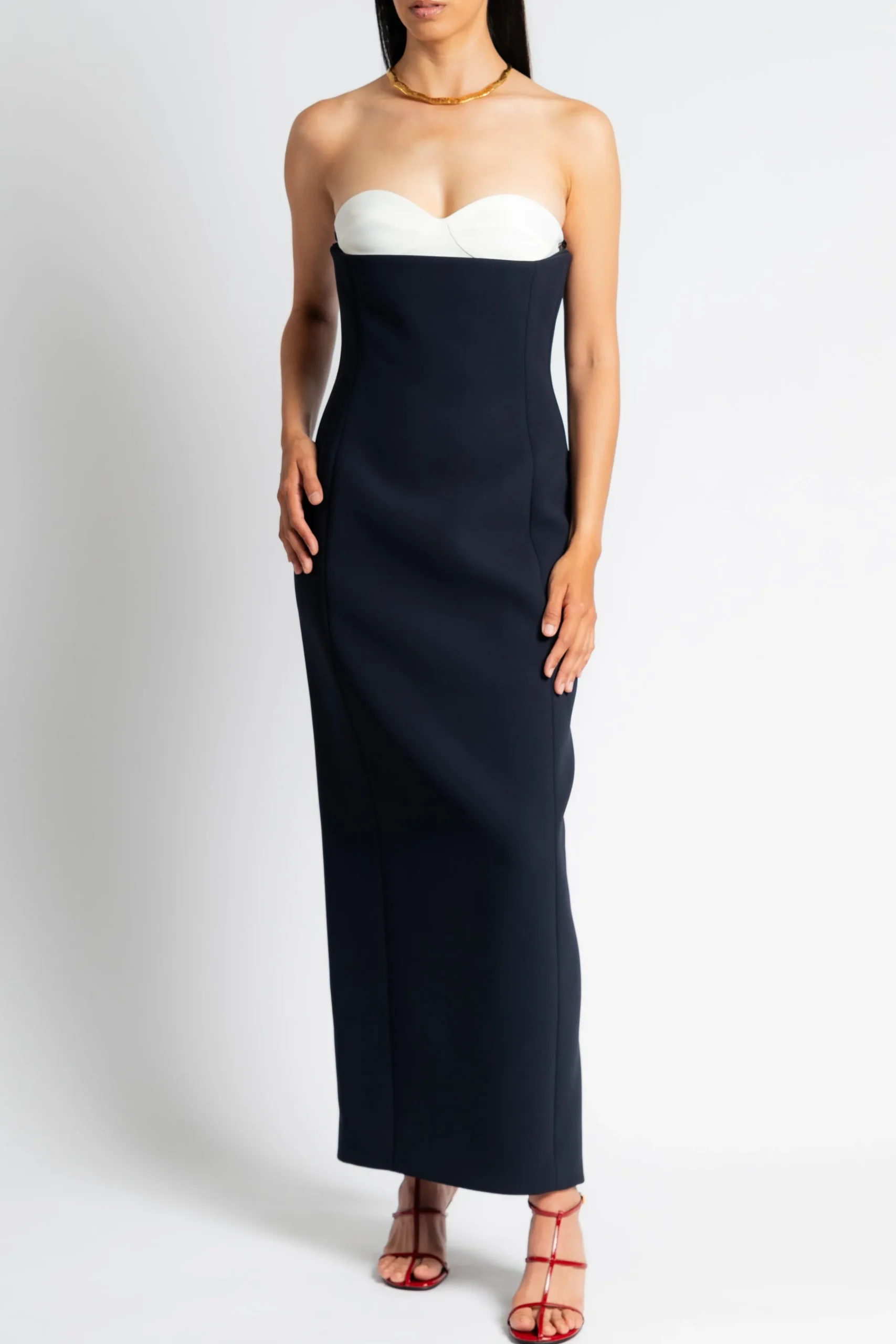 KHAITE Yael Dress | Maxi | Black Tie