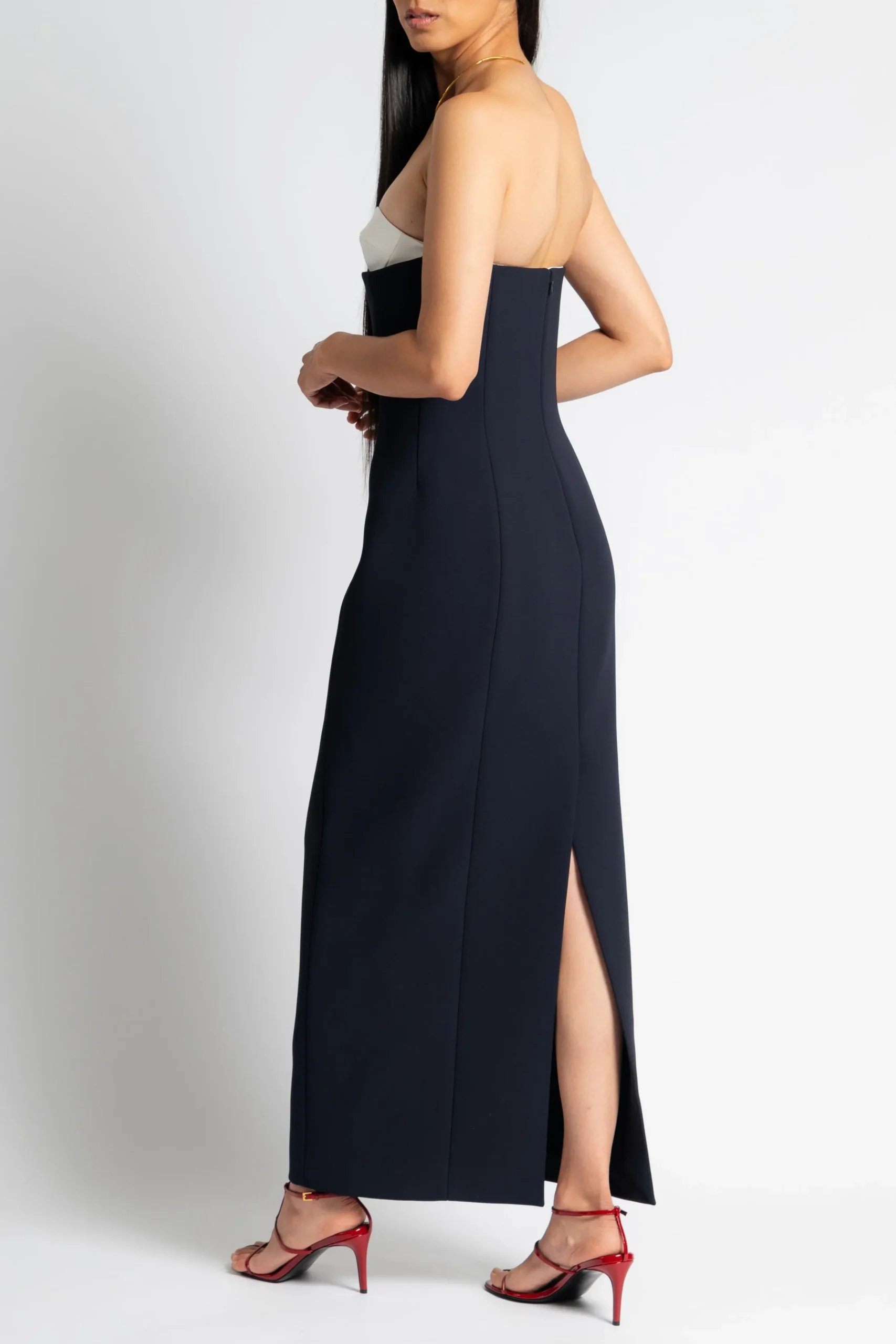 KHAITE Yael Dress | Maxi | Black Tie