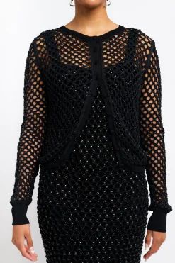 DIOTIMA Zora Mesh Cardigan | Shirts & Tops